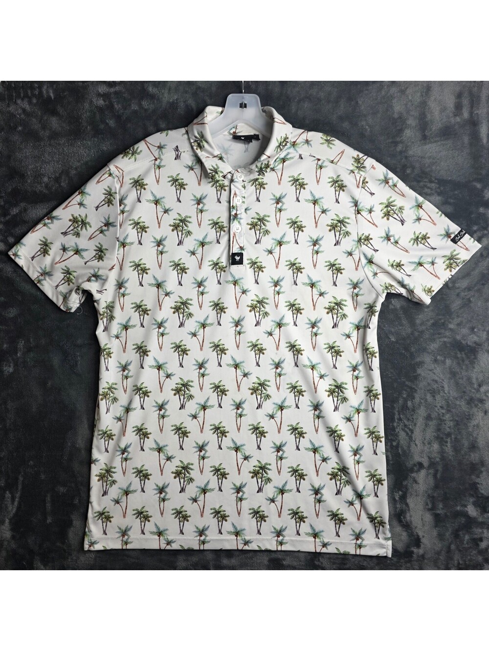 Bad Birdie Palm Springs Golf Polo Mens Large